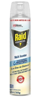 Inseticida Raid Base de Água Multi Insetos Citronela - 420ml