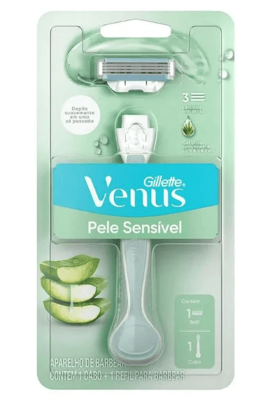 Aparelho Depilatório Venus Pele Sensível - 1 Unidade