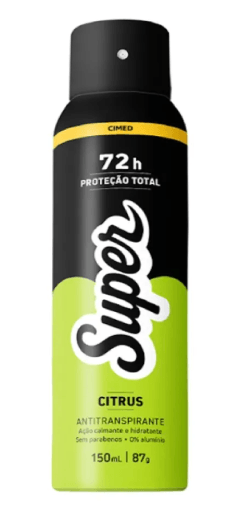 Desodorante Aerossol Cimed Super Citrus - 150ml