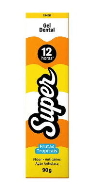 Gel Dental Cimed 12 Horas Super Frutas Tropicais 90g