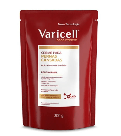 Creme para Pernas Cansadas Varicell Nanointense Refil - 300g