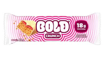 Barra de Proteína Bold Crunch Morango com Chantilly 60g
