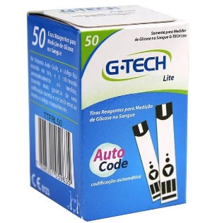 Tira Teste de Glicose G-Tech Lite - 1 uni