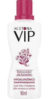 Vip Removedor De Esmalte Acetona 90ml