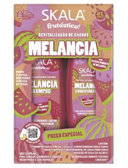 Kit Skala Melancia Shampoo 325ml + Condicionador 200ml