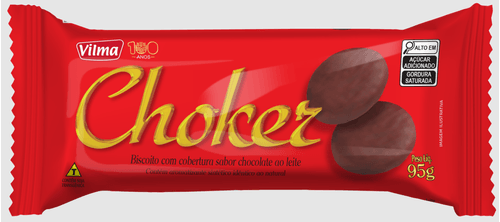 Biscoito Choker ao Leite Vilma - 95g