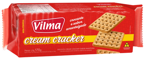 Biscoito Cream Cracker Vilma - 170g