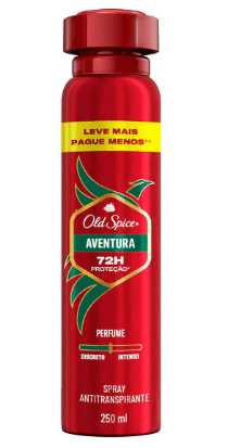 Desodorante Antitranspirante Old Spice Aventura 250ml
