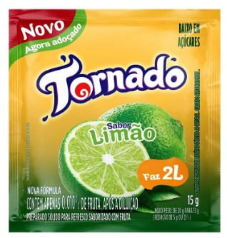 Refresco Tornado Limão - 15g