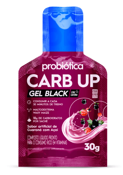 Carb-up Black Guaraná e Açai - 30g