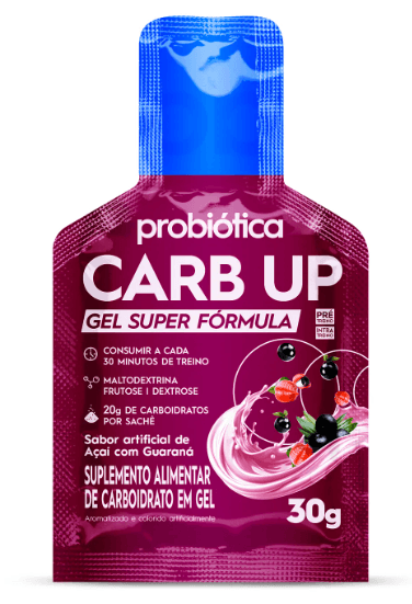 Carb-Up Gel Sabor Açaí com Guaraná - 30g