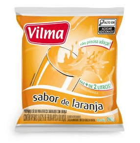 Refresco Vilma Sabor Laranja - 240g
