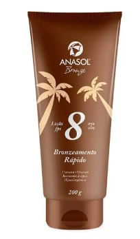 Loção Bronzeadora Anasol FPS8 - 200g