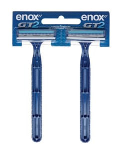 Aparelho de Barbear Descartável Enox – 2 Lâminas com 10 Unidades
