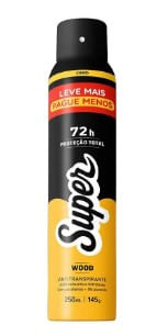 Desodorante Aerossol Cimed Super Wood 250ml