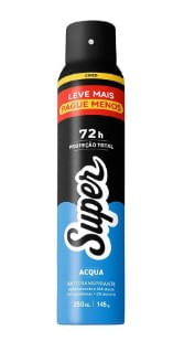 Desodorante Aerossol Cimed Super Acqua 250ml