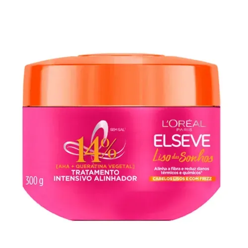 Creme de Tratamento Elseve Liso Dos Sonhos - 300g
