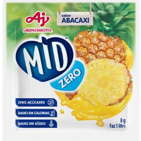Refresco Mid Zero Abacaxi - 8g
