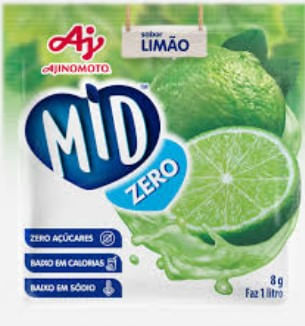 Refresco Mid Zero Limão - 8g