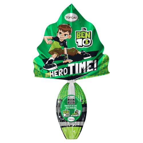 Ovo de Páscoa Top Cau Ben 10 80g