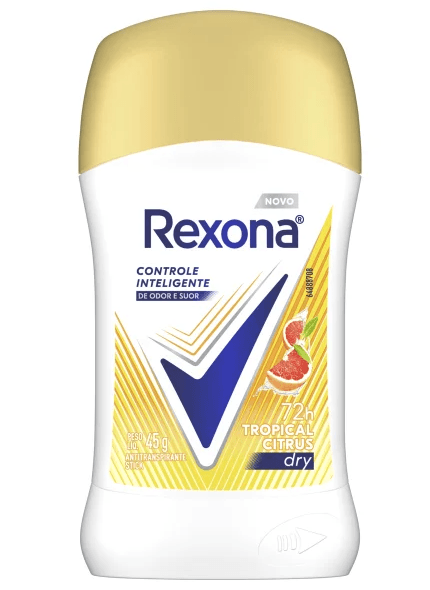 Desodorante em Creme Rexona Tropical Citrus - 45g