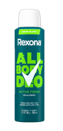Desodorante Aerosol Rexona All Body Deo Active Fresh - 150ml