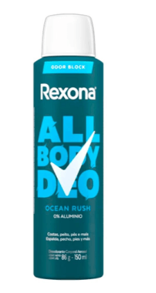 Desodorante Aerosol Rexona All Body Deo Ocean Rush - 150ml