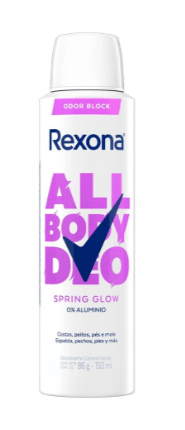Desodorante Aerosol Rexona All Body Deo Spring Glow - 150ml