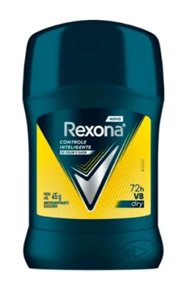 Desodorante em Creme Rexona Men V8 Dry - 45g