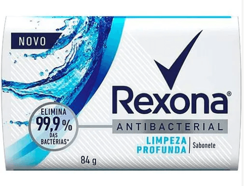 Sabonete Em Barra Rexona Limpeza Profunda - 84g
