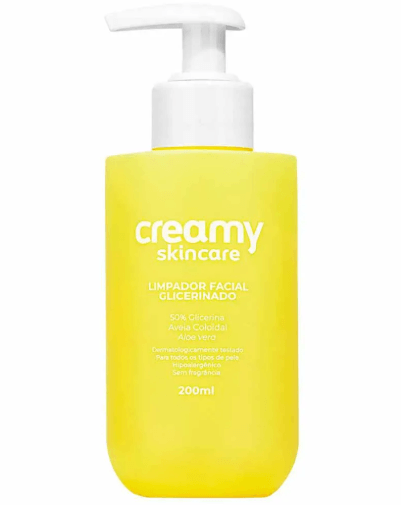 Limpador Facial Glicerinado Creamy - 200ml