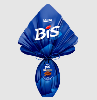 Ovo de Páscoa Lacta Bis ao Leite - 305,4g