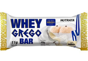 Barra de Proteína Whey Grego Sabor Beijinho - 40g