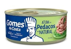 Atum em Pedaços Natural 170g Gomes da Costa