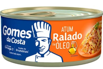 Atum Ralado com Óleo 170g Gomes da Costa