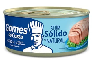 Atum Sólido Natural 170g Gomes da Costa
