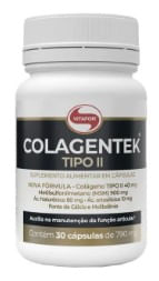 Colagentek Tipo II com 30 cápsulas