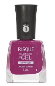 Esmalte Risqué Diamond Gel Macaron de Amora 9,5ml