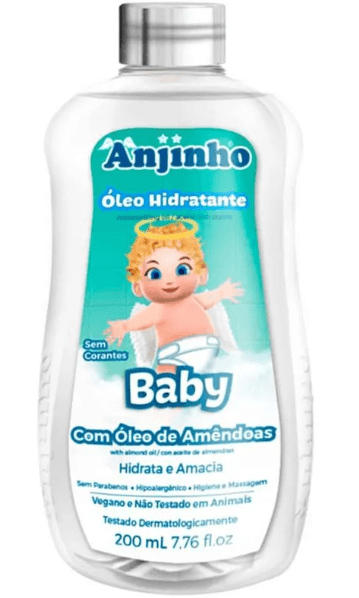 Óleo Hidratante Anjinho Baby - 200ml