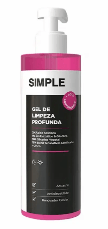 Gel de Limpeza Profunda Simple - 350g