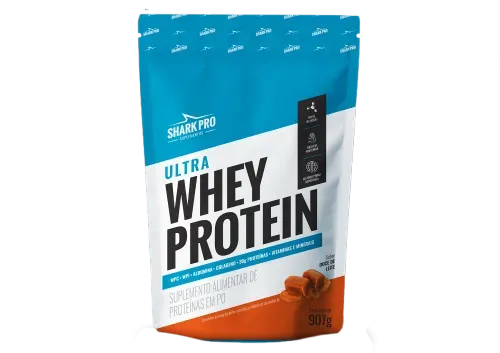 Ultra Whey Shark Pouch Doce de Leite 907g