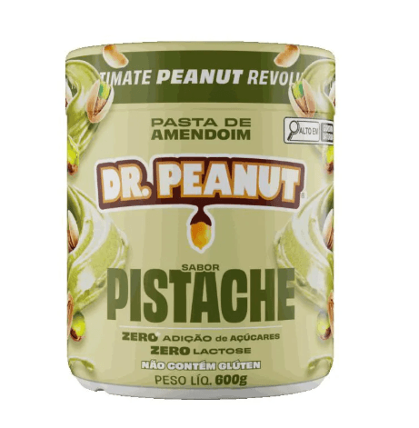 Pasta de Amendoin Dr. Peanut Pistache - 600 g