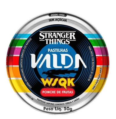 Pastilhas Valda Stranger Things Ponche de Frutas - 50g