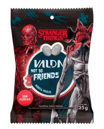 Pastilhas Valda Stranger Things Menta Freeze 25g