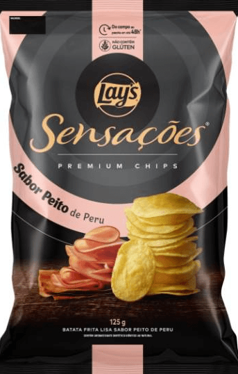 Batata Sensações Sabor Peito de Peru - 125g