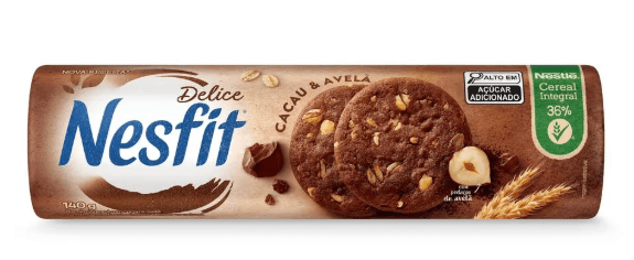 NESFIT DELICE BISC CACAUEAVELA 140G