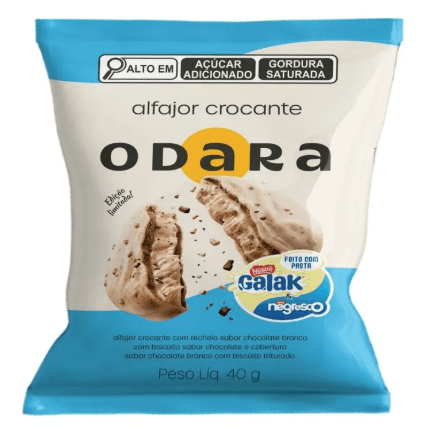 Alfajor Odara Crocante Galak & Negresco - 40g