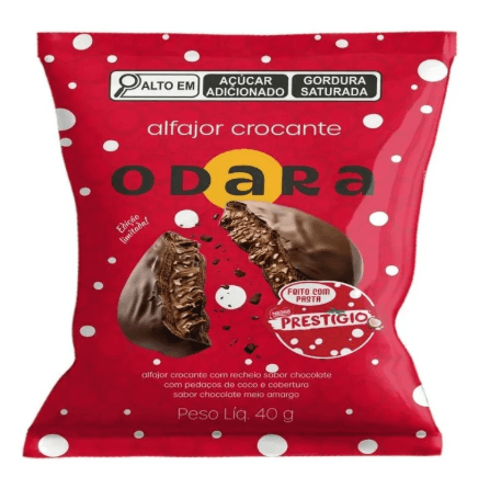 Alfajor Odara Crocante Prestígio - 40g