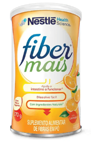 Fiber Mais Sabor Laranja - 170g