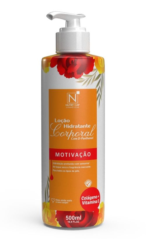 Hidratante Corporal Nutry Cap Colágeno + Vitamina E 500ml